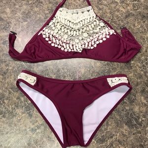 2 piece bathing suit